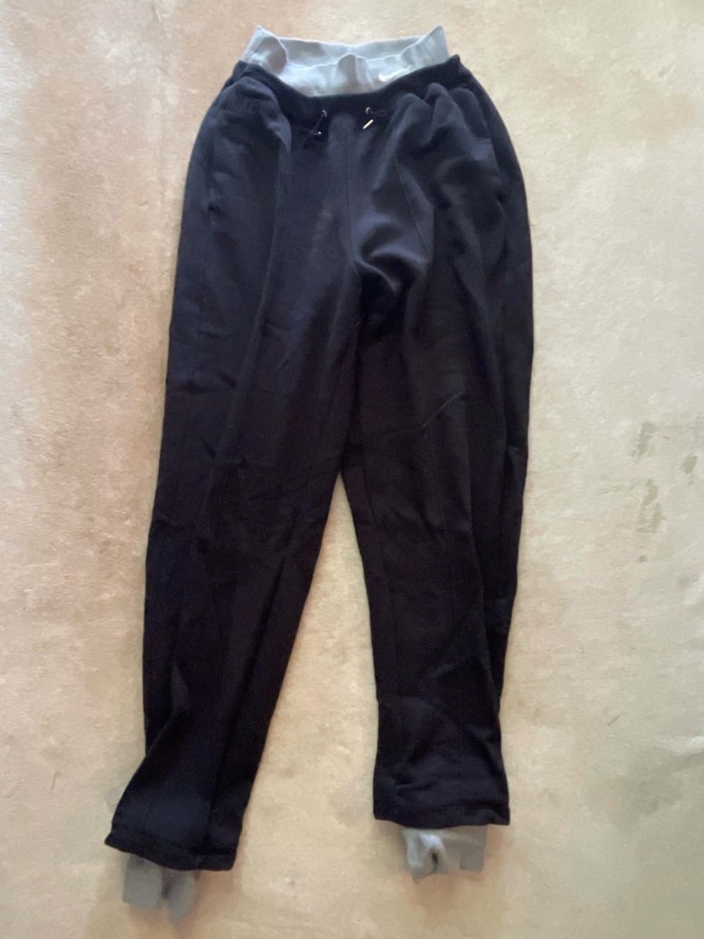 Nike Black & Gray Sweatpants